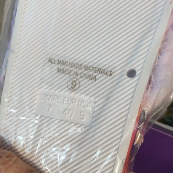 Top Moda Rainbow Plush Slide Sandal Cab-99 - Picture 6 of 8